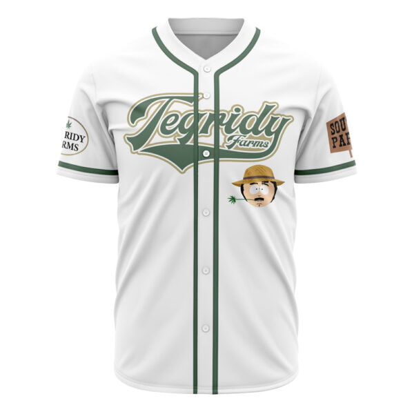 Tegridy Farms Marsh South Park Baseball Jersey