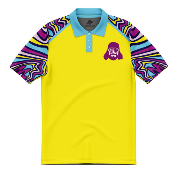 The Cream Of The Crop Trippy Randy Savage Pop Culture Polo Shirt