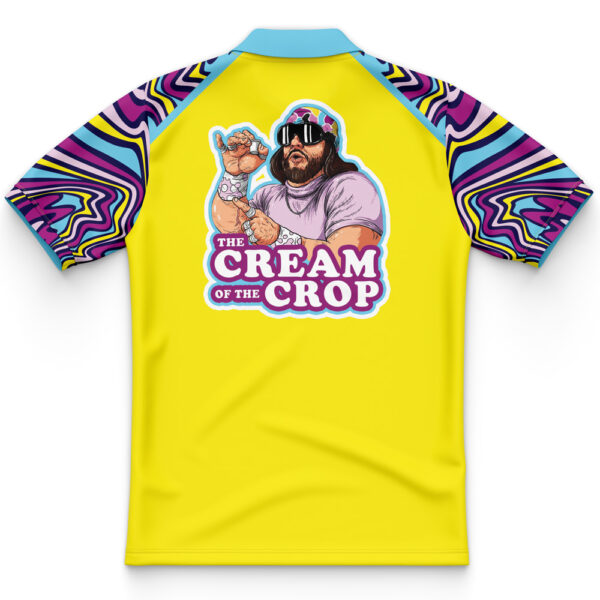 The Cream Of The Crop Trippy Randy Savage Pop Culture Polo Shirt