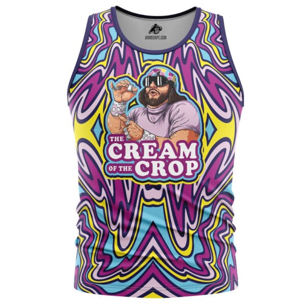 The Cream Of The Crop Trippy Randy Savage Pop Culture Tank Top