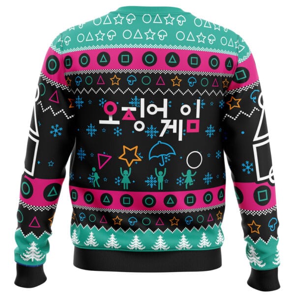 The Game Is On Squid Game Christmas Sweater