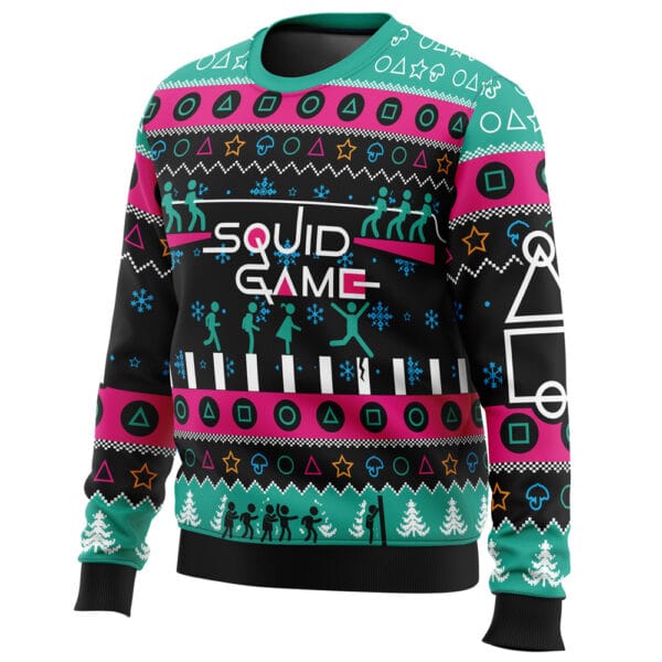 The Game Is On Squid Game Christmas Sweater