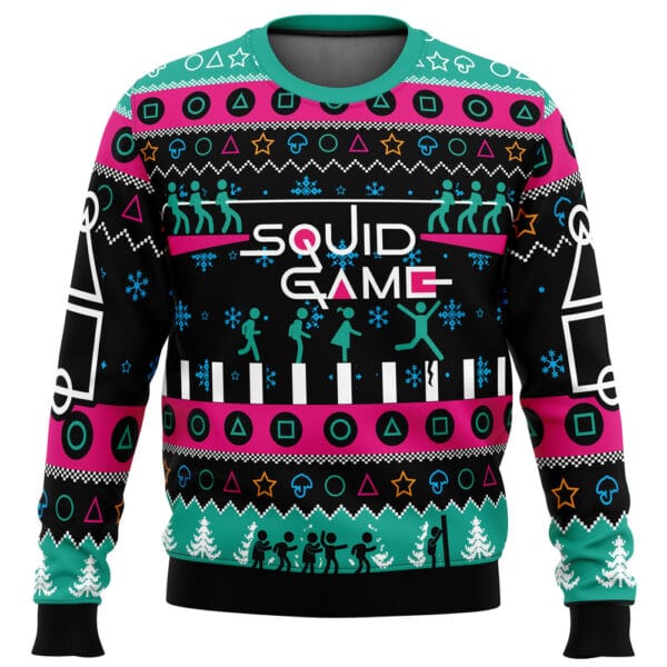 The Game Is On Squid Game Christmas Sweater