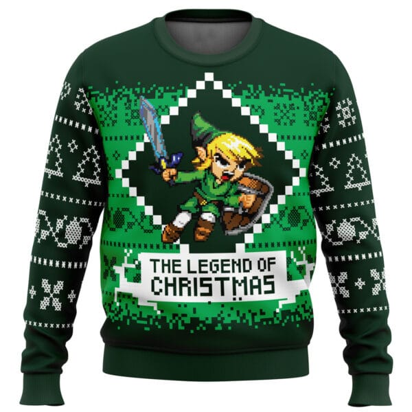 The Legend Of Christmas Zelda Ugly Christmas Sweater