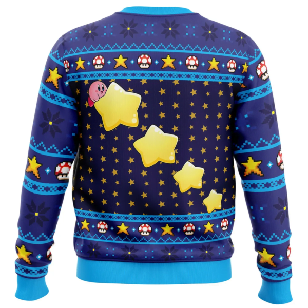 The Pink Hero Kirbys Dream Land Ugly Christmas Sweater 2