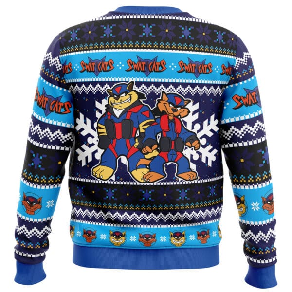 The Radical Squadron Swat Kats Ugly Christmas Sweater