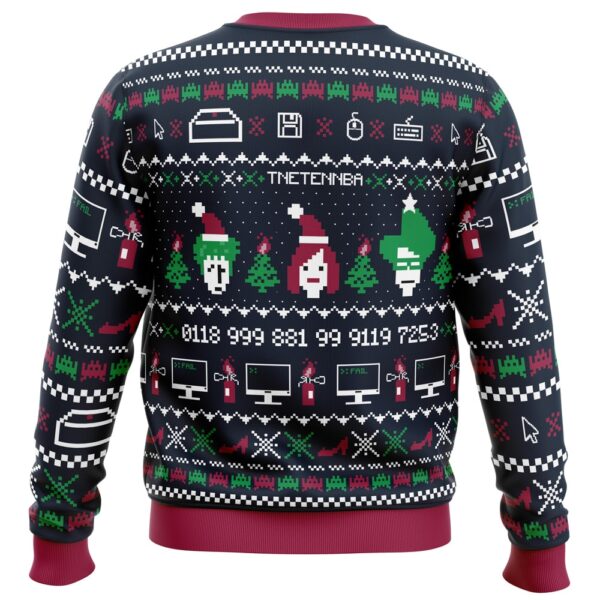 The X Mas Crowd It Crowd Ugly Christmas Sweater