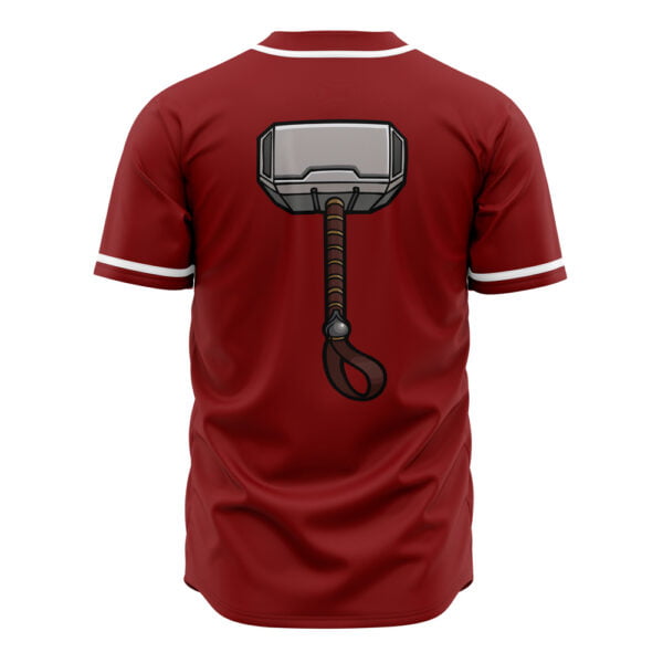 Thor Cosplay Marvel Baseball Jersey