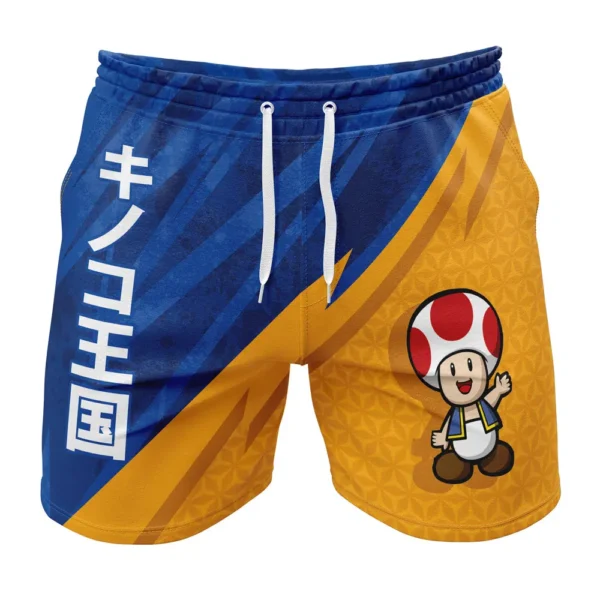 Toad Super Mario Bros Gym Shorts