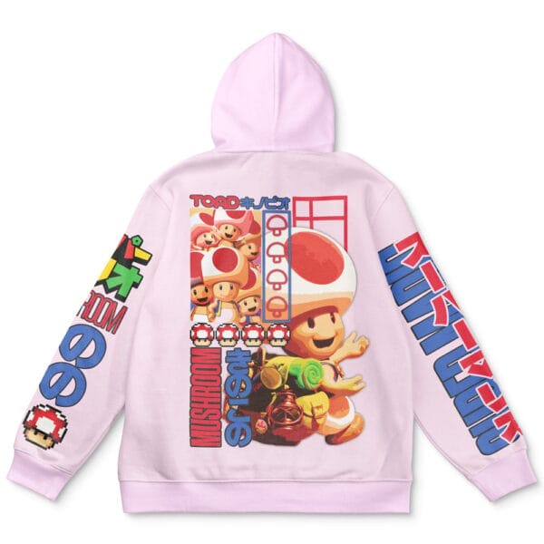 Toad Super Mario Streetwear Hoodie