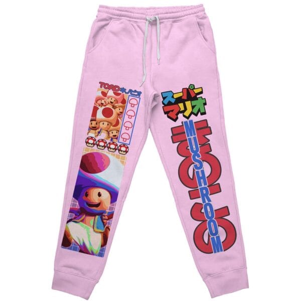 Toad Super Mario Streetwear Sweatpants