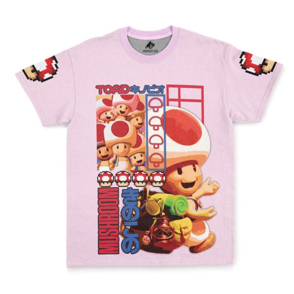 Toad Super Mario Streetwear T Shirt