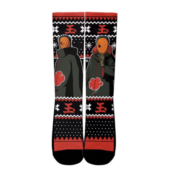 Anime Tobi Socks Custom Ugly Christmas Anime Socks