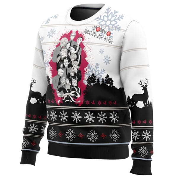 Anime Toman Tokyo Revengers Ugly Christmas Sweater