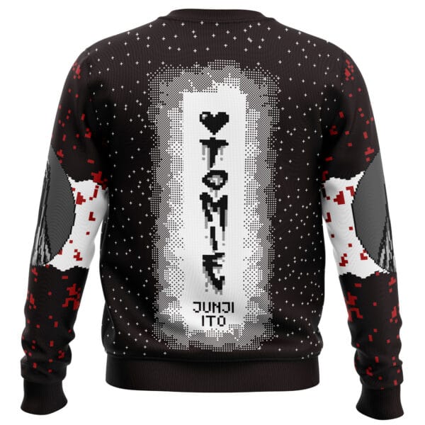 Anime Tomie Junji Ito Ugly Christmas Sweater