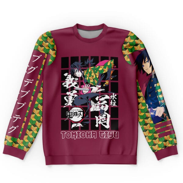 New Tomioka Giyu Demon Slayer Streetwear Sweatshirt