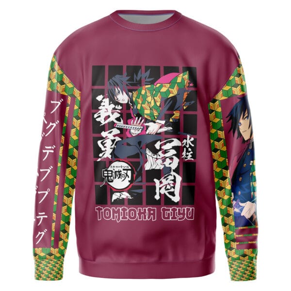 New Tomioka Giyu Demon Slayer Streetwear Sweatshirt