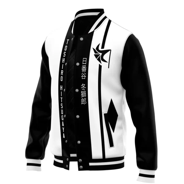 Anime Toshiro Hitsugaya Bleach Varsity Jacket