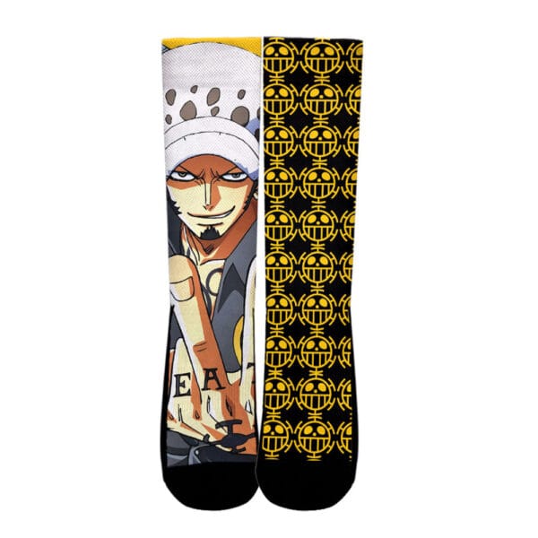 Trafalgar D Law Socks One Piece Custom Anime Socks