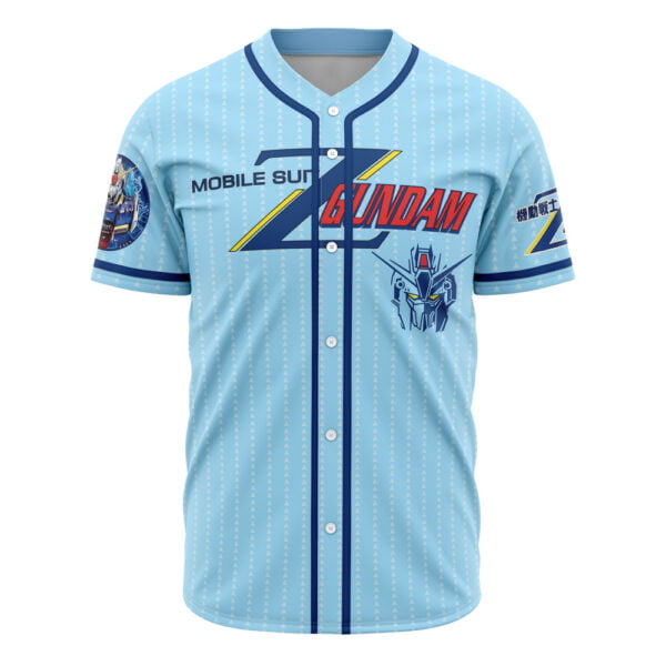 Trippy Abstract Gundam Baseball Jersey