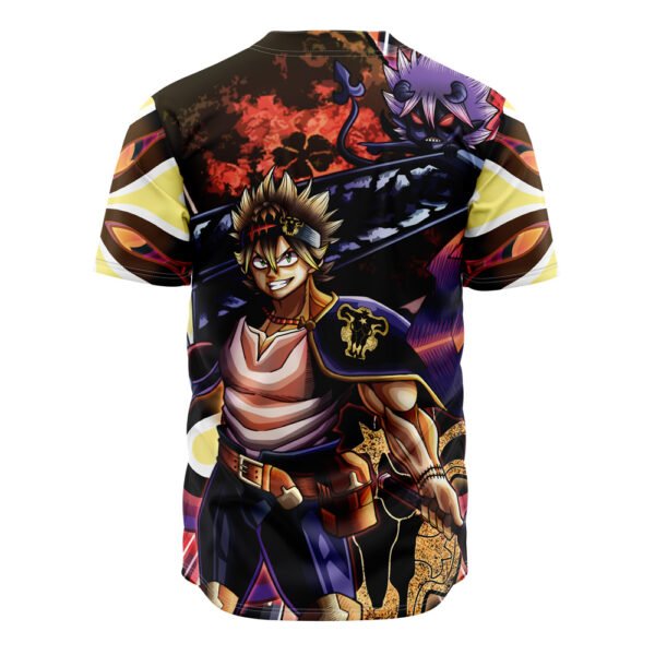 Anime Trippy Asta X Liebe Black Clover Baseball Jersey