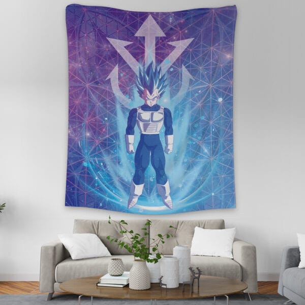 Trippy Astral Vegeta Dragon Ball Z Tapestry