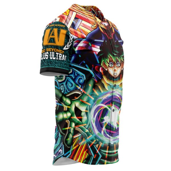 Anime Trippy Deku X All Might My Hero Academia Baseball Jersey