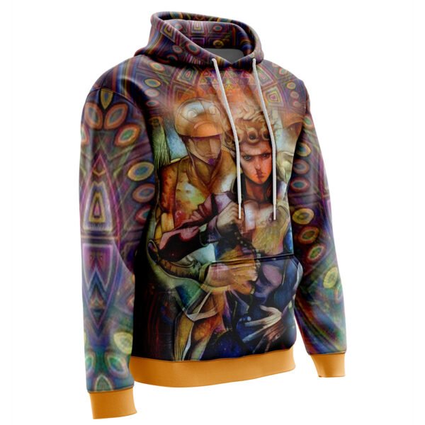 Anime Trippy Giorno Giovanna Golden Wind Jojos Bizarre Adventure Hoodie