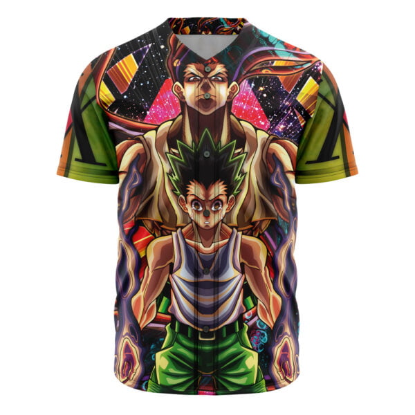 Anime Trippy Gon Freecss Hunter X Hunter Baseball Jersey