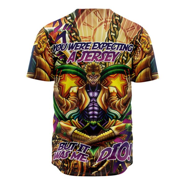 Anime Trippy Medidating Dio It Was Me Jojos Bizarre Adventure Baseball Jersey Anime