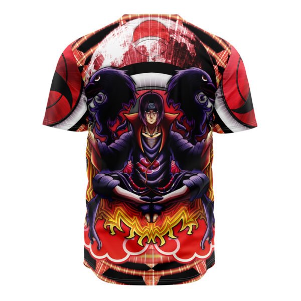 Anime Trippy Meditating Itachi Akatsuki Naruto Baseball Jersey Anime