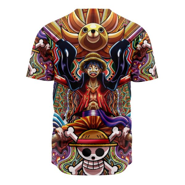 Trippy Monkey D Luffy One Piece Baseball Jersey