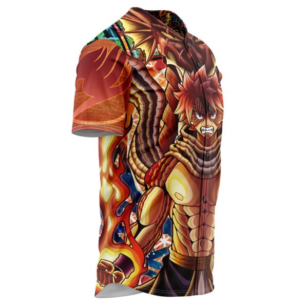 Anime Trippy Natsu Dragneel X Igneel Fairy Tail Baseball Jersey