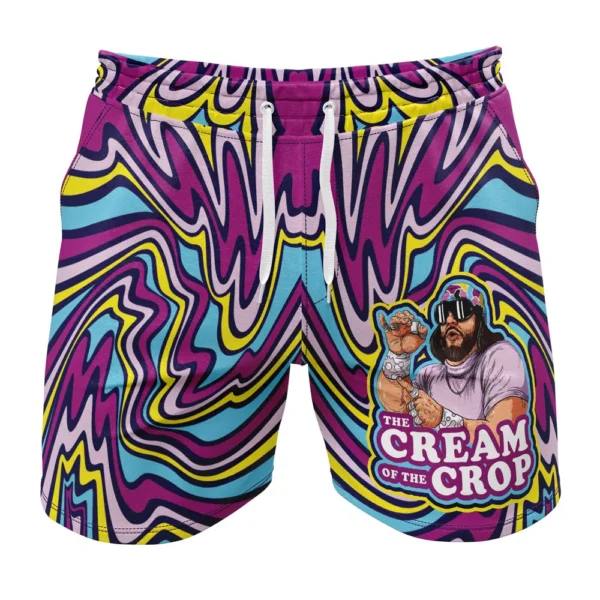 Trippy The Cream Of The Crop Randy Savage Pop Culture Gym Shorts