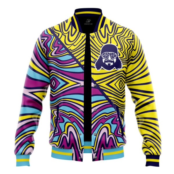 Trippy The Cream Of The Crop Randy Savage Pop Culture Varsity Jacket