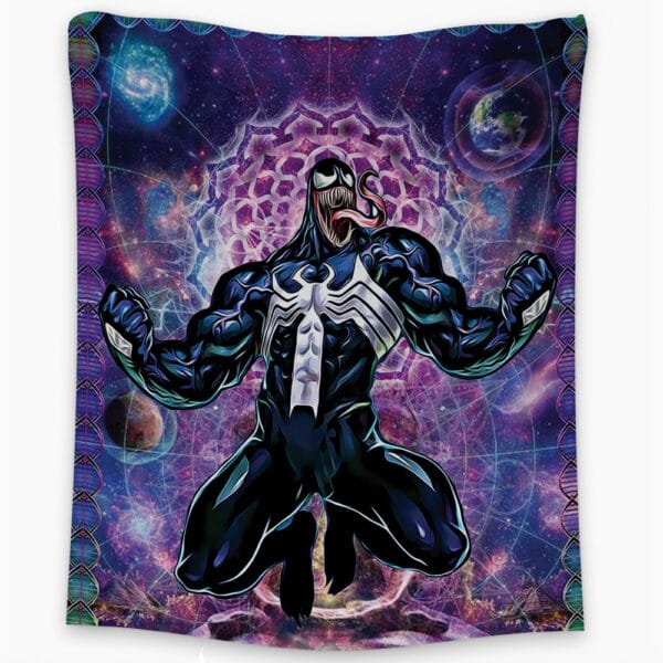 Trippy Venom Marvel Tapestry