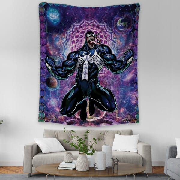 Trippy Venom Marvel Tapestry