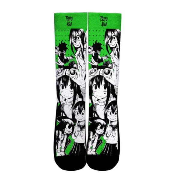 Tsuyu Asui Socks My Hero Academia Anime Socks Mixed Manga