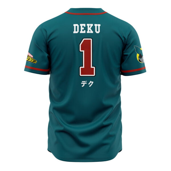 Anime Ua High School Deku My Hero Academia Baseball Jersey