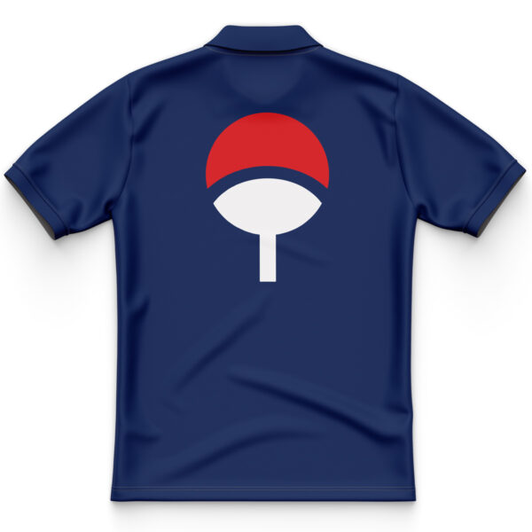 Anime Uchiha Clan Symbol Naruto Polo Shirt