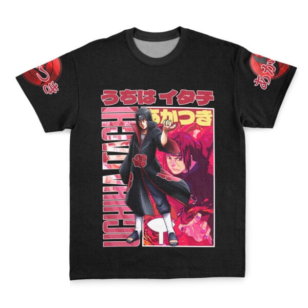 Anime Uchiha Itachi Naruto Shippuden Streetwear Tshirt Anime