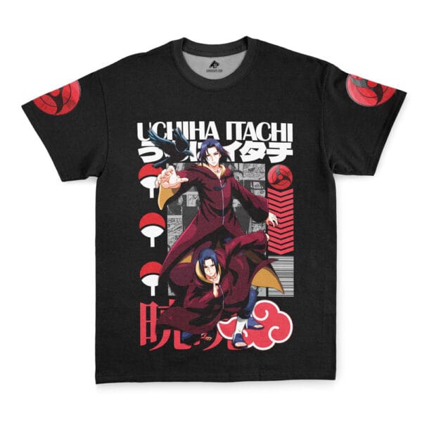 Anime Uchiha Itachi V2 Naruto Streetwear T Shirt