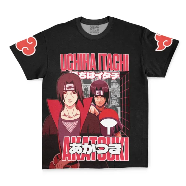 Anime Uchiha Itachi V3 Naruto Streetwear T Shirt