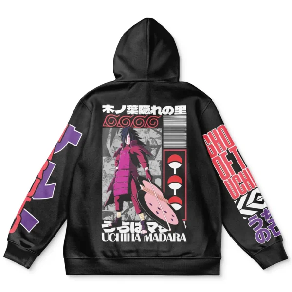 Anime Uchiha Madara Naruto Streetwear Hoodie