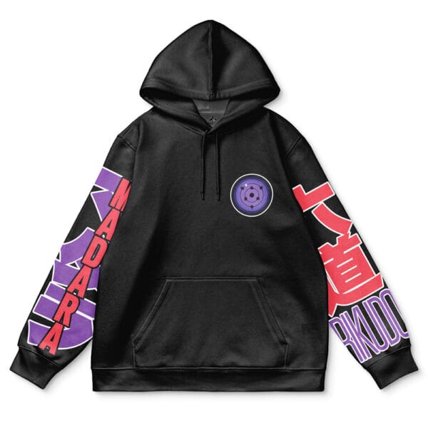 Anime Uchiha Madara V2 Naruto Streetwear Hoodie