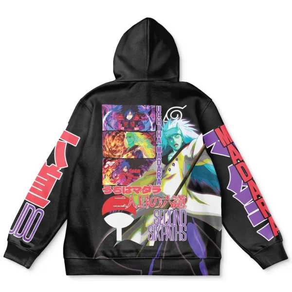 Anime Uchiha Madara V2 Naruto Streetwear Hoodie