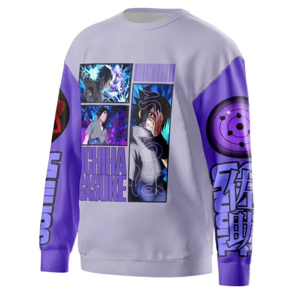 Anime Uchiha Sasuke Naruto Shippuden Streetwear Sweatshirt Anime