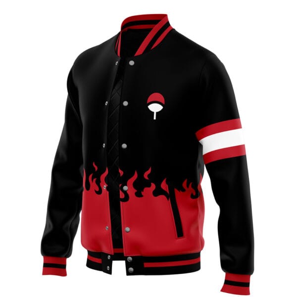 Anime Uchiha Symbol Naruto Varsity Jacket 2 Anime