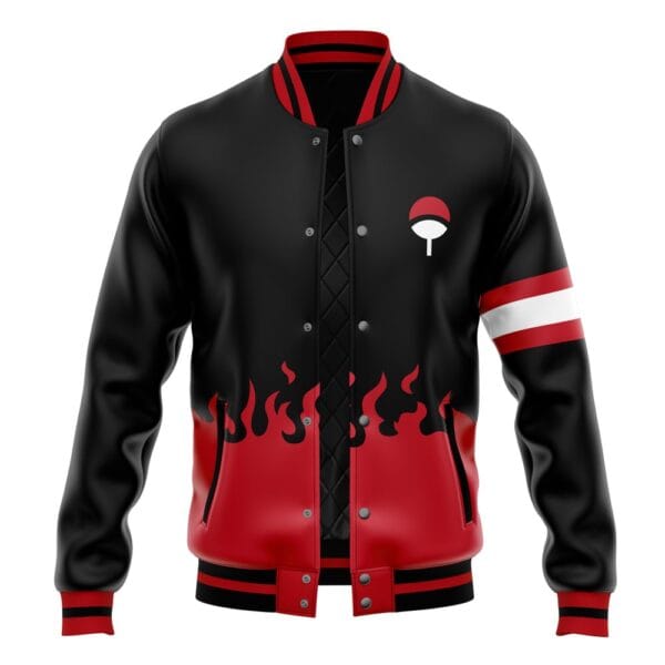 Anime Uchiha Symbol Naruto Varsity Jacket 2 Anime