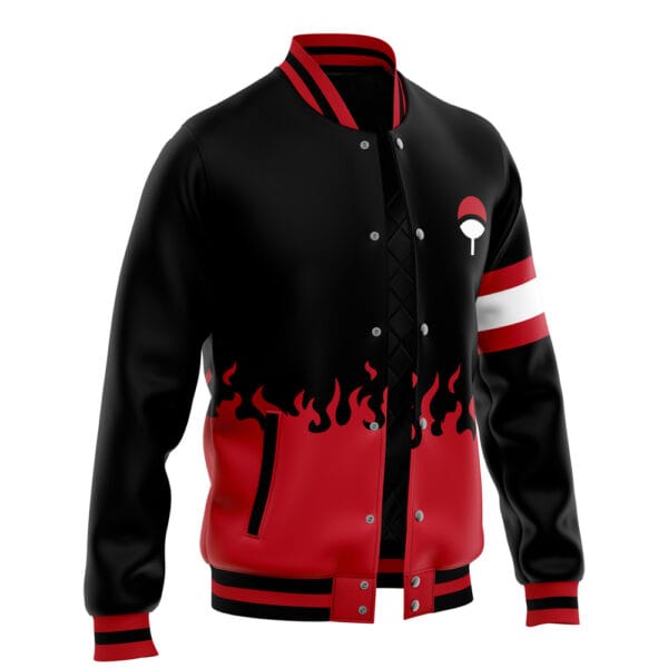 Anime Uchiha Symbol Naruto Varsity Jacket 2 Anime